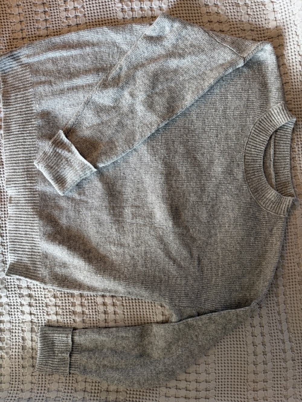 Heather Gray Crewneck Sweater